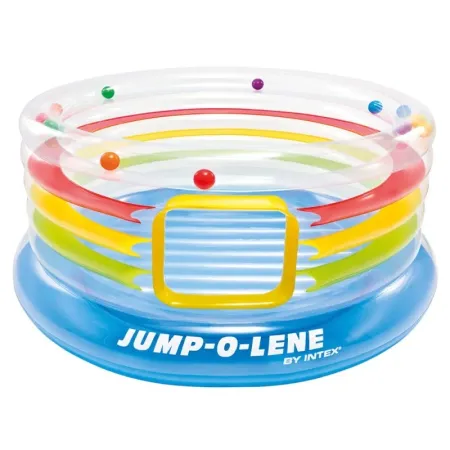 Saltador Jump-O-Lene Transparente Aros 182x86 cm Intex 48264