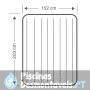 Cama de Ar Dura-Beam Standard com Bomba 152x203x30 cm Intex 64118NP