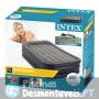 Cama Dura-Beam Basic Deluxe Twin 99x191x42 cm com Bomba Intex 64132NP