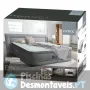 Cama de Ar Premaire com bomba 152x203x46 cm Intex 64906