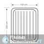 Cama Premaire Fiber-Tech Dream Support Queen 152x203x46 cm 64770