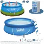 Piscina Intex Easy Set 457x107 cm com Filtro e Escada 56409