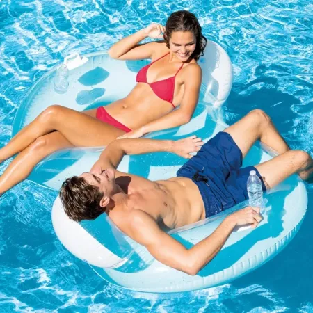 Colchão Oito Duplo 198x117 cm Intex 56800EU