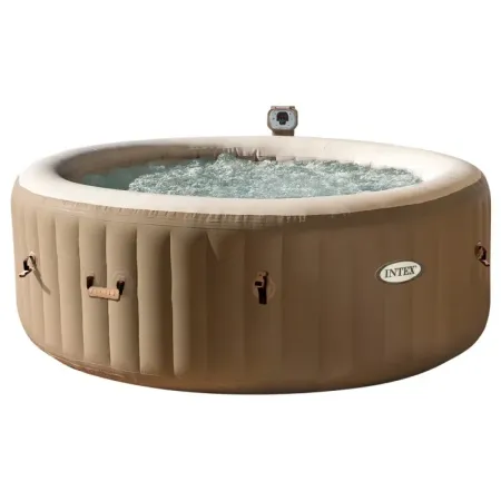 PureSpa Redondo Bolhas Bege 216x71 Intex 28408