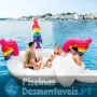 Insufláveis Gigante Ilha Unicórnio Party 503x335x173 cm Intex 57266EU