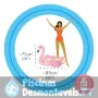 Roda Flamingo Glitter 99x89x71 cm Intex 56251NP
