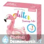 Roda Flamingo Glitter 99x89x71 cm Intex 56251NP