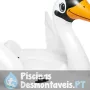 Insuflável Gigante Ilha Mega Cisne 178x140x132 cm Intex 57287EU