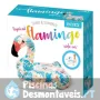 Insuflável Gigante Figura Flamingo Tropical 142x137x97 cm Intex 57559NP
