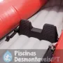 Kayak Excursión Pro 384x94x46 cm Remos de Alumínio e Bomba 68309NP