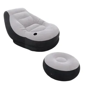 Poltrona Ultra Lounge e apoio para os pés Intex 68564NP
