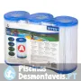 Pack 6 Cartuchos Filtro Intex Tipo A 90217