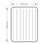 Cama de Ar Dura-Beam Standard com Bomba 152x203x30 cm Intex 64118NP