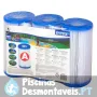 Pack 3 Cartuchos Filtro Intex Tipo A 56902