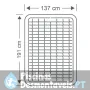 Cama Premaire Fiber-Tech Full 137x191x46 cm 64484