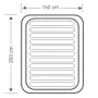 Cama de Ar Premaire com bomba 152x203x46 cm Intex 64906