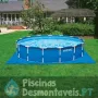 Piscina Intex Metal Frame 457x84 cm com Filtro 28228