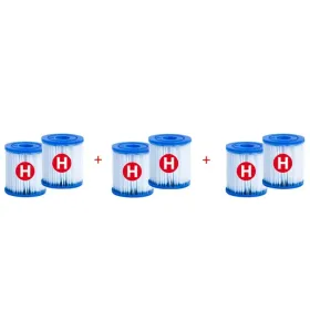Pack 6 Cartuchos Filtro para Sistema de Filtração Tipo H 90229
