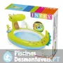 Piscina Crocodilo com Pulverizador 198x160x91 cm 57431