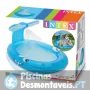 Piscina Insuflável Spray Baleia 208x157x99 cm 57435