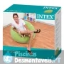Poltrona Insuflável 107x104x69 cm Verde 75847