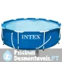 Piscina Intex Metal Frame 457x91 cm Conjunto Completo 54942