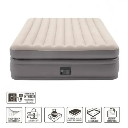 Cama de Ar Queen Prime Comfort Elevated 152x203x51 cm Intex 64164NP