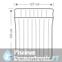 Colchão Camping 127x193x24 cm Intex 67999