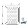 Cama de Ar Queen Ultra Plush 152x203x46 cm Intex 64428NP