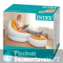 Poltrona com Apoio para Pés Insuflável Intex Laranja 75848