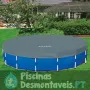 Piscina Intex Metal Frame 457x107 cm Set Completo 28234