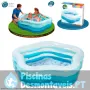 Piscina Insuflável Transparente 185x180x53 Intex 56495