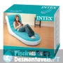 Sofá-Cama Splash Lounge Azul Intex 84x170x81 cm 68880