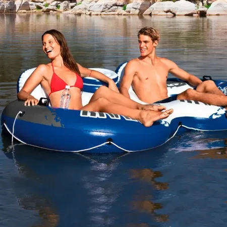 Roda insuflável para 2 pessoas com frigorífico River Run2 Intex 243x157 cm 58837EU