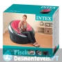 Poltrona Insuflável 112x109x69 cm Cor-de-Rosa 75852