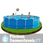 Piscina Intex Metal Frame 457x122 cm Conjunto Completo 54946