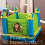 Castelo Saltador Jump-O-Lene Júnior 132x132x107 cm Intex 48257