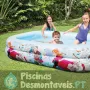 Piscina Centro de Jogos Frozen 262x175x56 cm 58469