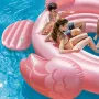 Insuflável Gigante Ilha Mega Party Flamingo 358x315x163 cm Intex 57297EU