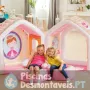 Casa de Jogos Princesa 124x109x122 cm 48635
