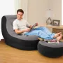 Poltrona Ultra Lounge e apoio para os pés Intex 68564NP