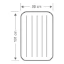 Cama de Ar Dura-Beam Standard 99x191x25 cm Intex 64101