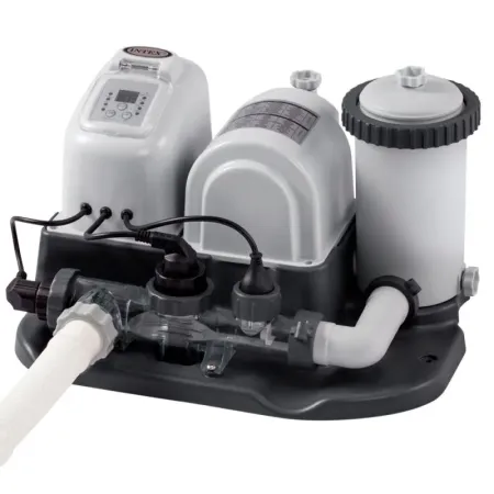 Combo Filtro de Cartucho e Cloração Salina Intex 28674