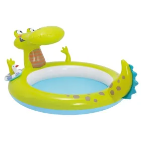 Piscina Crocodilo com Pulverizador 198x160x91 cm 57431