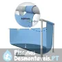 Piscina Intex Prisma Frame 488x488x122 cm 28766