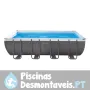 Piscina Intex Retangular Ultra Frame 549x274x132 cm 26352