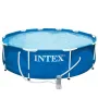 Piscina Intex Metal Frame 457x91 cm Conjunto Completo 54942