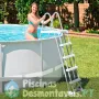 Escada de segurança Intex para piscinas de 132 cm 28074