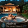 PureSpa Redondo Terapia Massagem Jets de Intex 28422