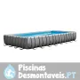 Piscina Intex Retangular Ultra Frame 975x488x132 cm 26372